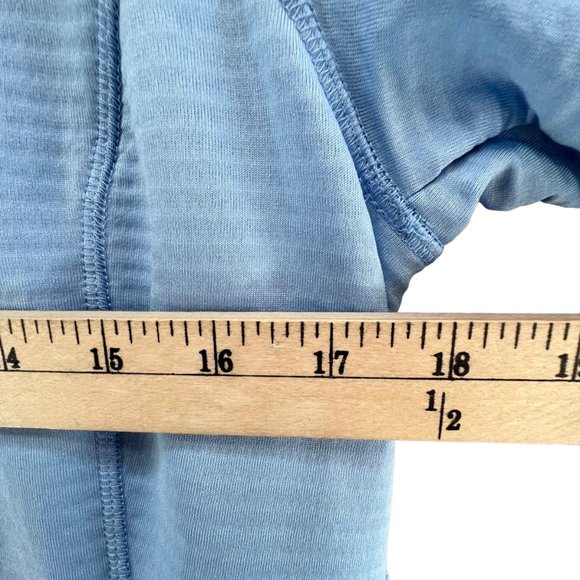 Orvis Womens Small Blue Quarter Zip Pullover Sweatshirt Active Fit Sun Defense - Picture 4 of 13